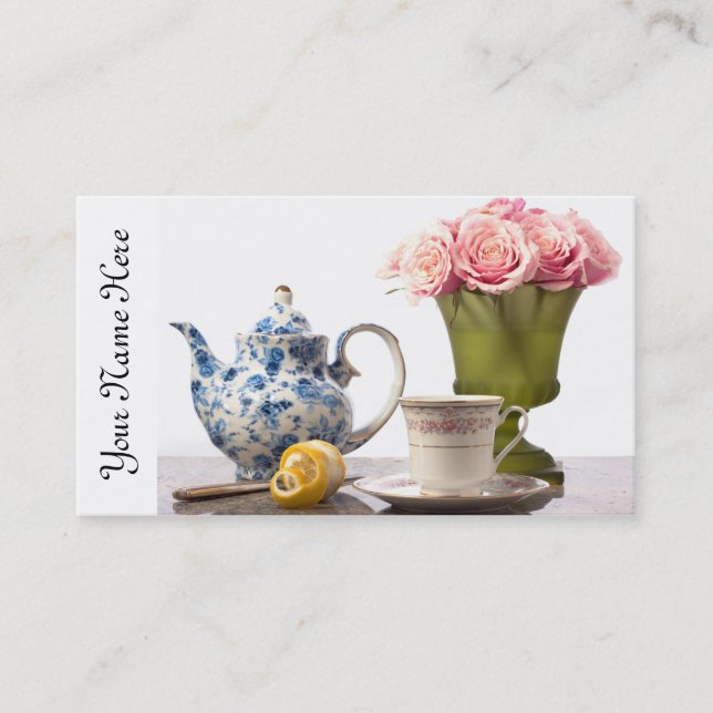 Tea Time Business Card (Front)