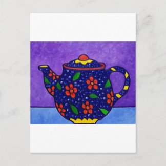 Tea Time by Piliero Postcard