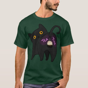 Tea Time Cat T-Shirt