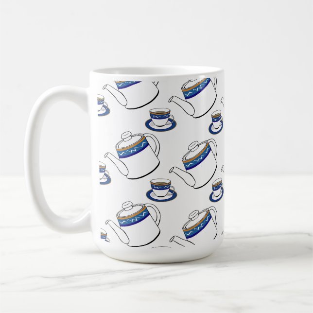 tea time coffee mug (Left)