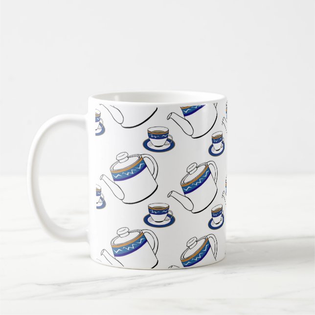 tea time coffee mug (Left)