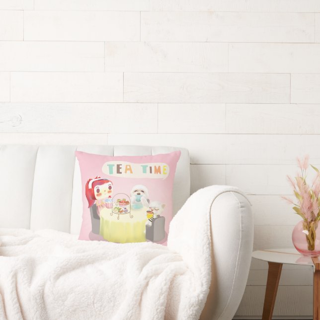 Tea Time Cushion (Couch)