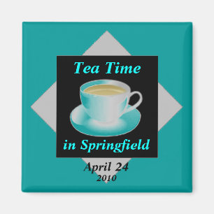 Tea Time Customisable Magnet