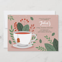 Tea Time Invitation