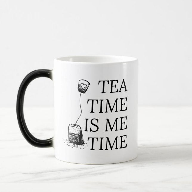 Tea Time Is Me Time Magic Mug (Left)