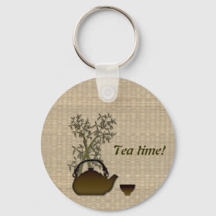 Tea time! key ring