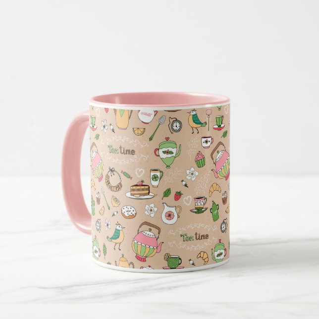 Tea Time Mug (Front Left)