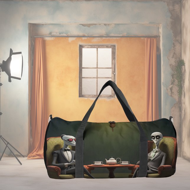 Tea time on the weird side. 2 duffle bag (Creator Uploaded)