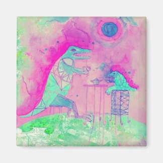 Tea time on Venice Magnet