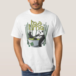 Tea Time Panda T-Shirt