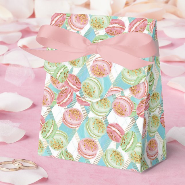 Tea Time Pattern Favour Box (Wedding)