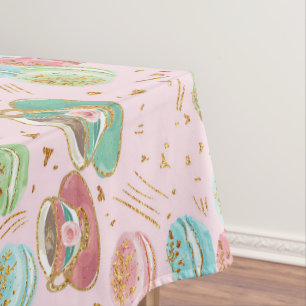 Tea Time Pattern Tablecloth