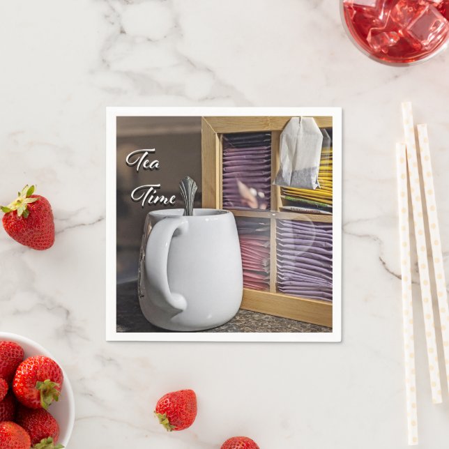 Tea Time Picture Paper Napkin (Insitu)
