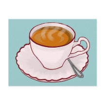 Tea Time Postcard