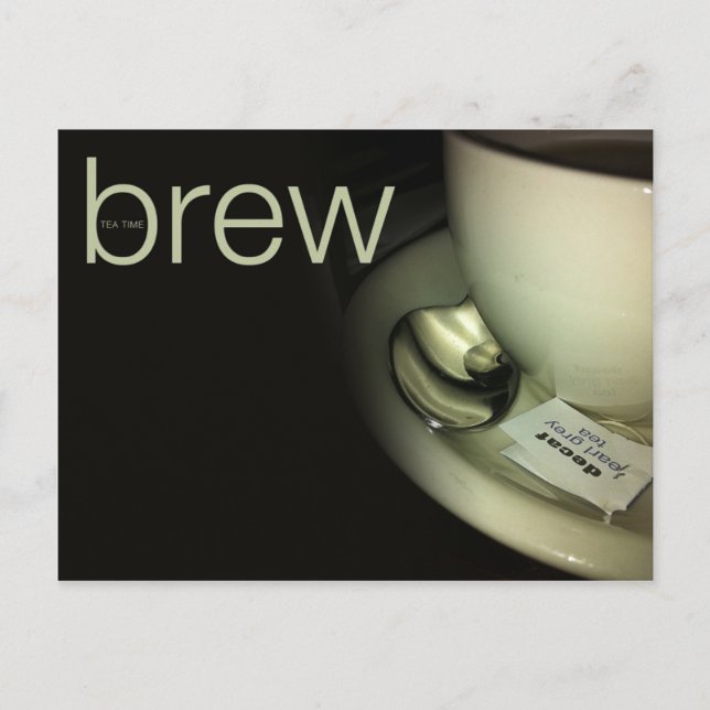 Tea Time Postcard (Front)