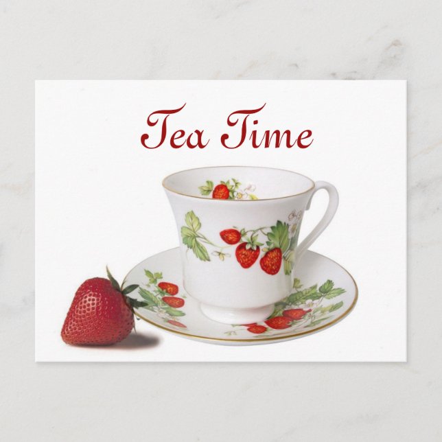 Tea Time postcard (Front)