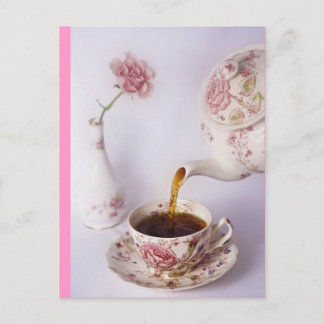 Tea Time Postcard