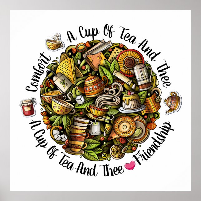 Tea Time Poster (Front)