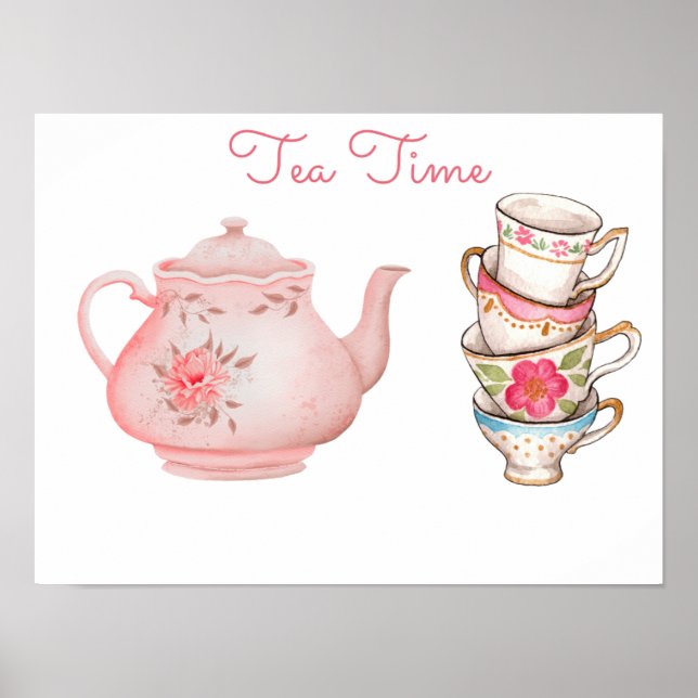 Tea Time  Poster (Front)