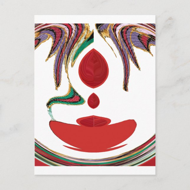 Tea Time Red Tea.png Postcard (Front)