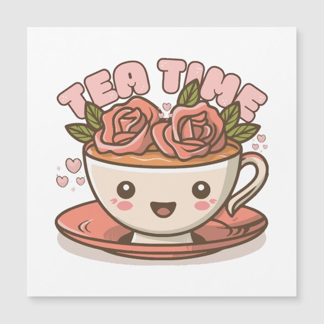 Tea Time Rose Tea Kawaii (Front)