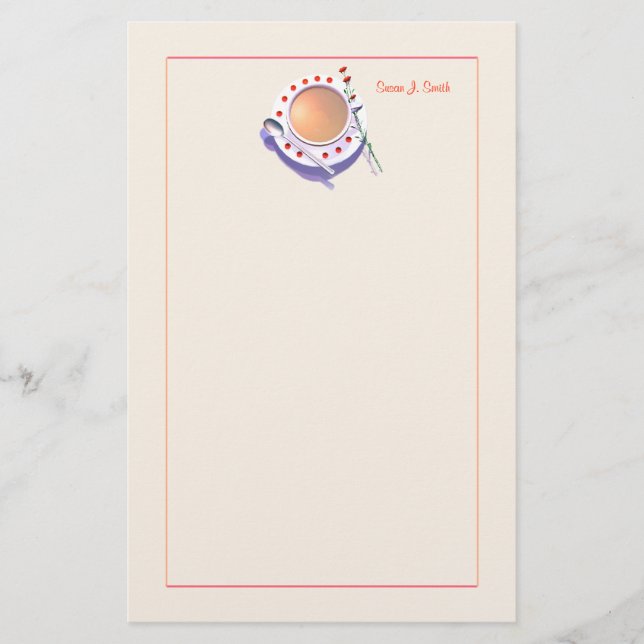 Tea Time Stationery (Front)