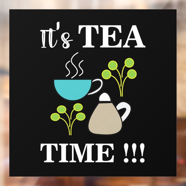 Tea Time Tea Cup Teapot Tea House (Sheet 2)