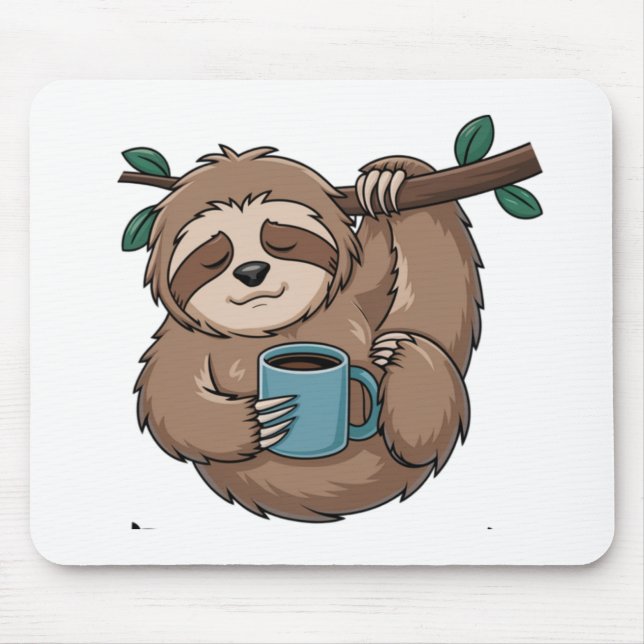 Tea Time with Baby Bear Mousepad (Front)