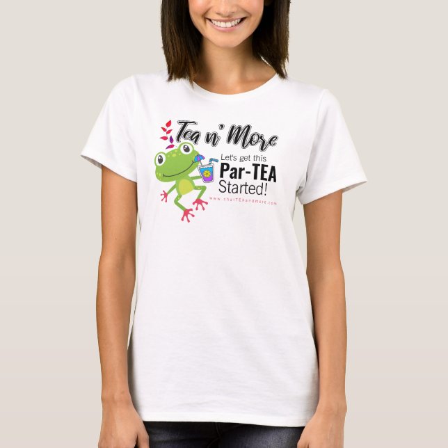 Tea Toad Business T-Shirt (Front)