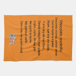 Tea Towel Marigolds