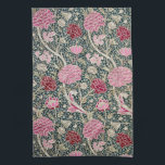 TEA TOWEL : WILLIAM MORRIS : CRAY DESIGN<br><div class="desc">TEA TOWEL : WILLIAM MORRIS : FLORAL DESIGN : CRAY</div>