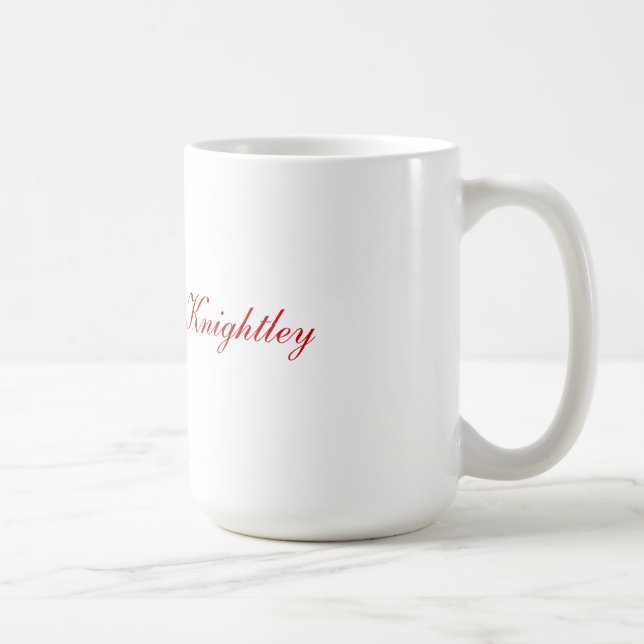 Tea with Mr. Knightley mug (Right)