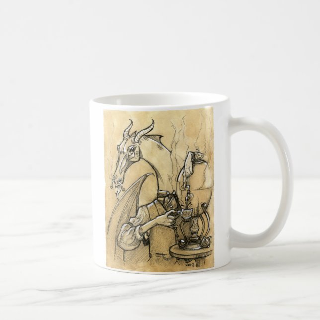 Tea with The Dragon Coffee Mug (Right)