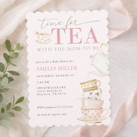 Tea with the Mom-to-be Girl Baby Shower 