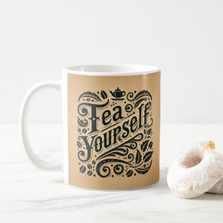 Tea Yourself – Elegant Vintage Tea Lover's Mug