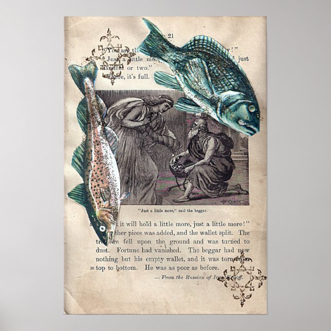 Teach a Begger To Fish Poster (Front)