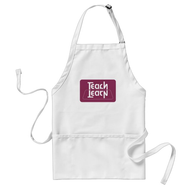 Teach / Learn Optical Illusion Standard Apron (Front)
