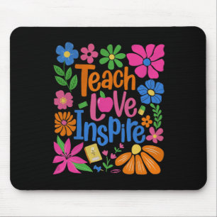 Teach Love Inspire Back To School Mouse Pad