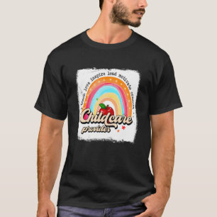 Teach Love Inspire Childcare Provider Back To Scho T-Shirt