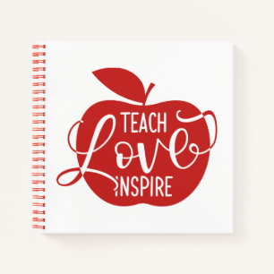 Teach Love Inspire Notebook