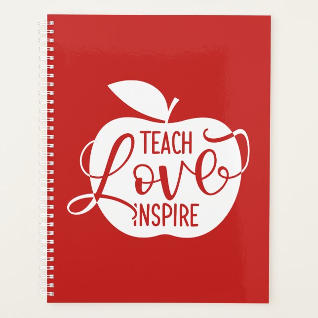 Teach Love Inspire Planner (Front)