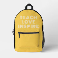 Teach Love Inspire Quote Teacher Appreciation