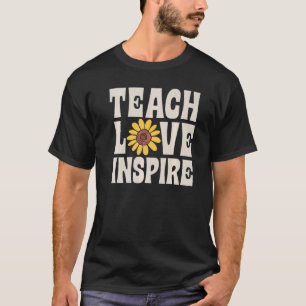 Teach Love Inspire SPED Teacher Speducator Special T-Shirt
