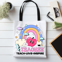 Teach Love Inspire Teacher Appreciation Stylish