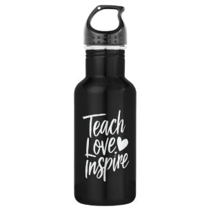 Teach Love Inspire Teacher's Day Gift Teacher Life 532 Ml Water Bottle