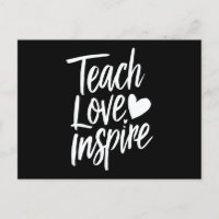 Teach Love Inspire Teacher's Day Gift Teacher Life