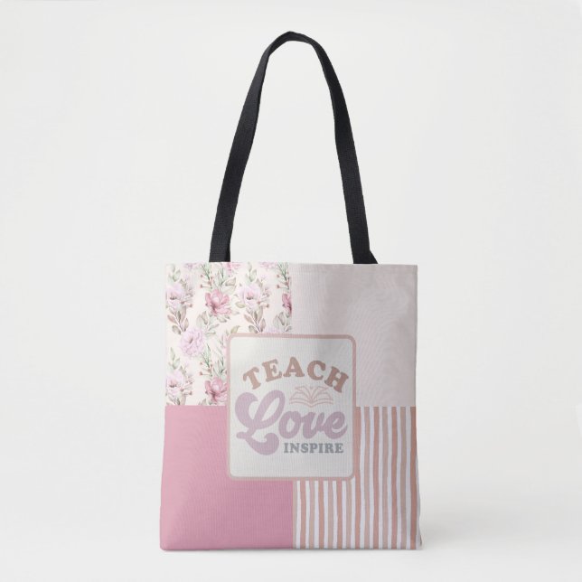 Teach Love Inspire Tote Bag (Front)