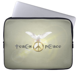 Teach Peace 13" Laptop Sleeve