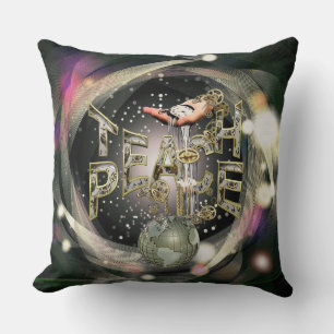 Teach-Peace  Movement Cushion