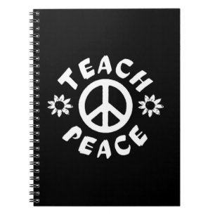 Teach Peace Notebook